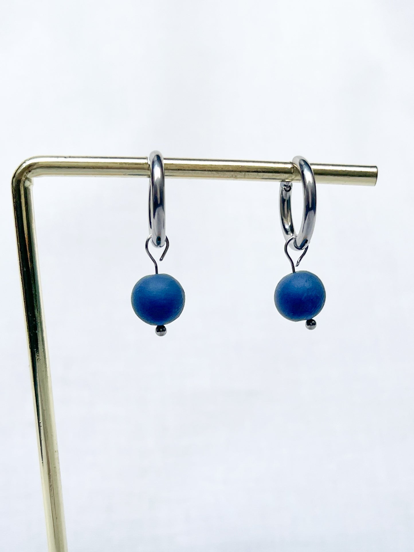 Argolla Bolita azul