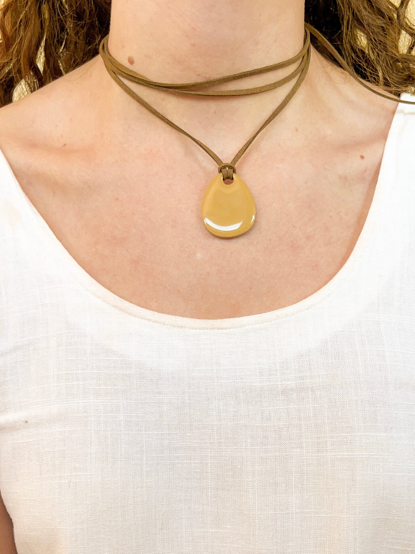 Collar Círculo Latte