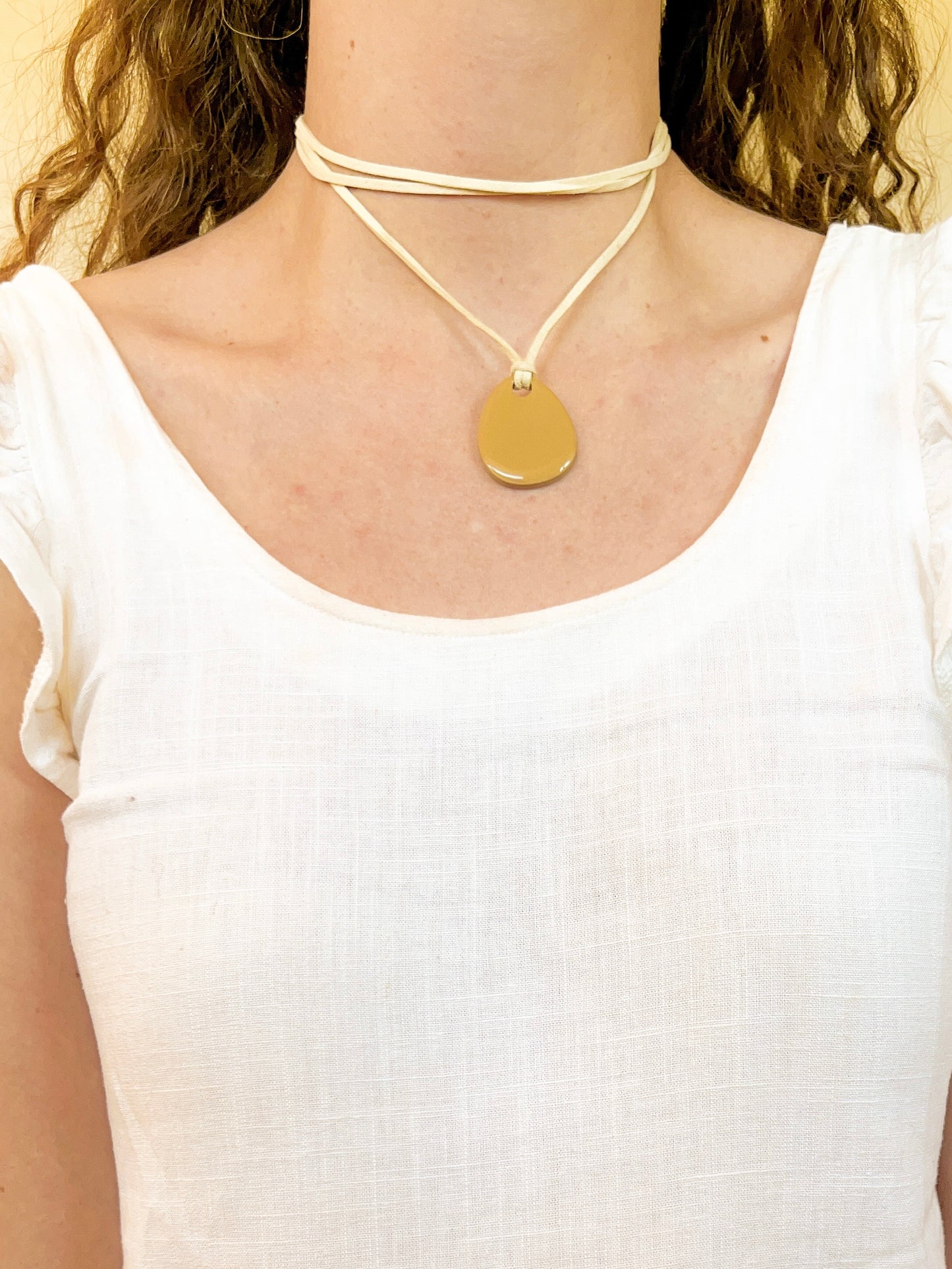 Collar Círculo Latte